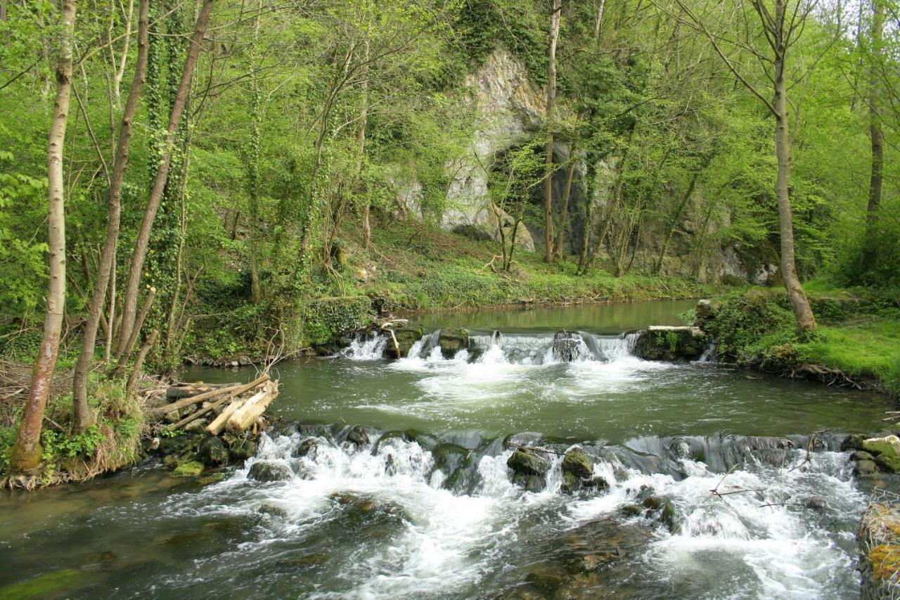 Maison Et Velos A Godinne Dans La Vallee De La Meuse Buitenkant foto