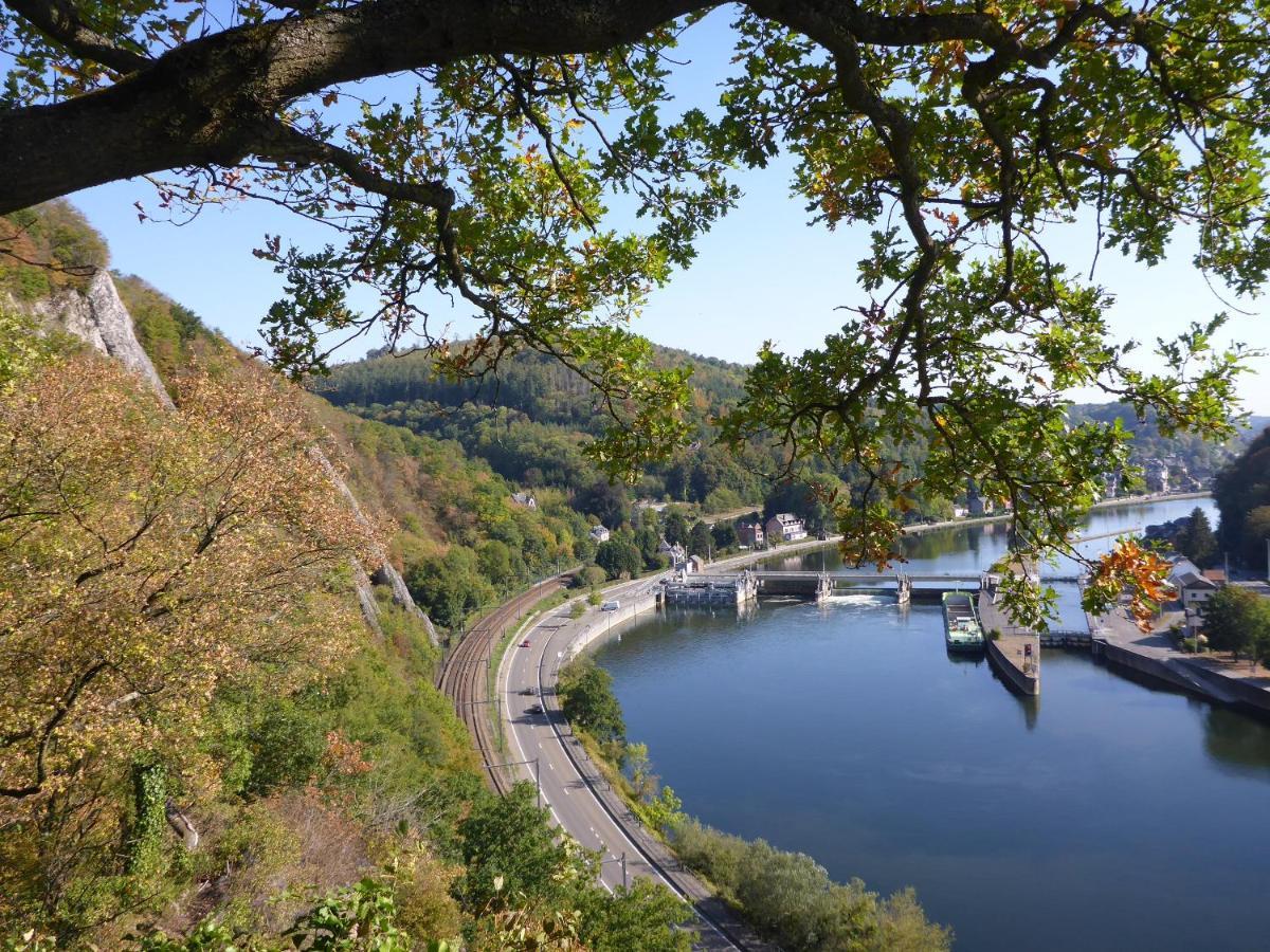 Maison Et Velos A Godinne Dans La Vallee De La Meuse Buitenkant foto